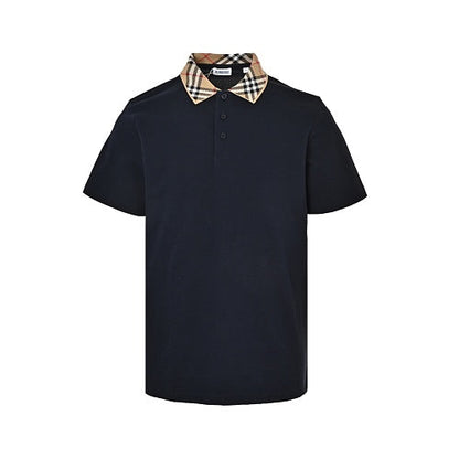 Burberry Casual Polo Shirt#03 - Navy Front