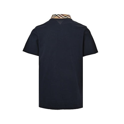 Burberry Casual Polo Shirt#03 - Navy Back