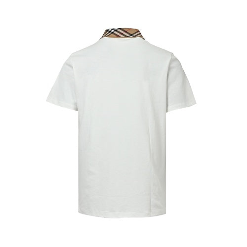 Burberry Casual Polo Shirt#03 - White Back