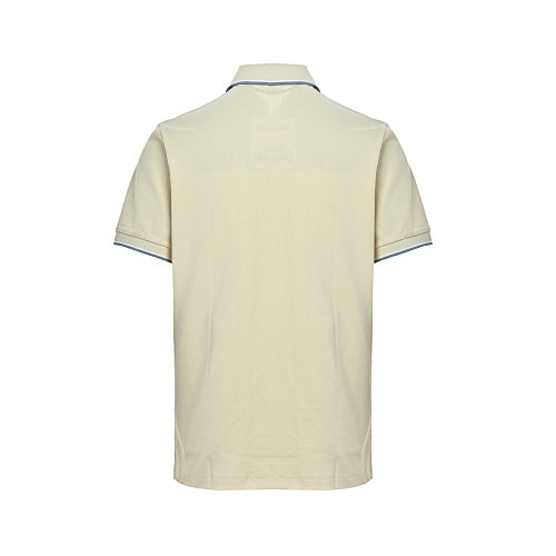 Burberry Casual Polo Shirt#05 - Khaki Back