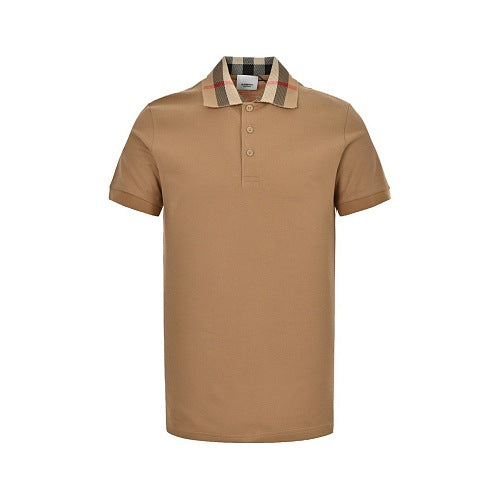 Burberry Casual Polo Shirt#13 - Brown Front