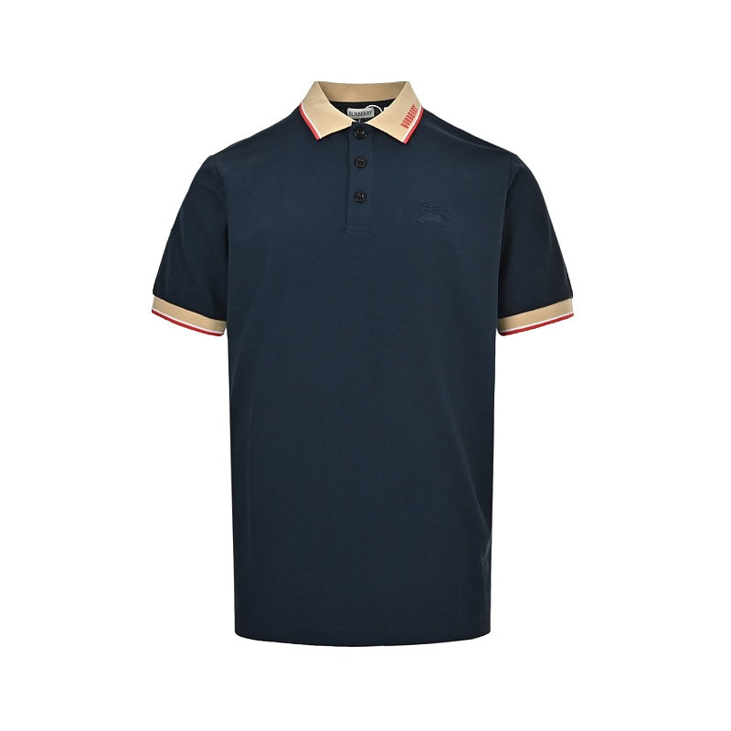 Burberry Casual Polo Shirt#14 - Blue Front