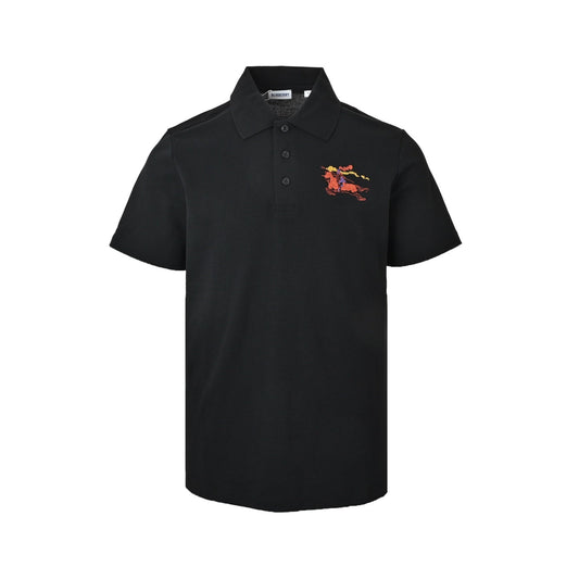 Burberry Casual Polo Shirt#15 - Black Front