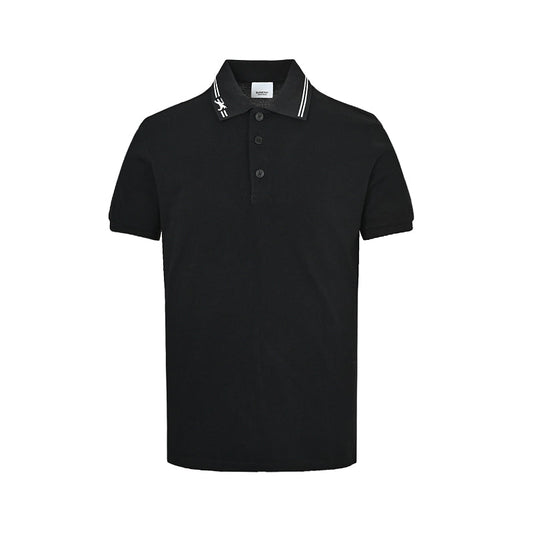 Burberry Casual Polo Shirt#18 - Black Front