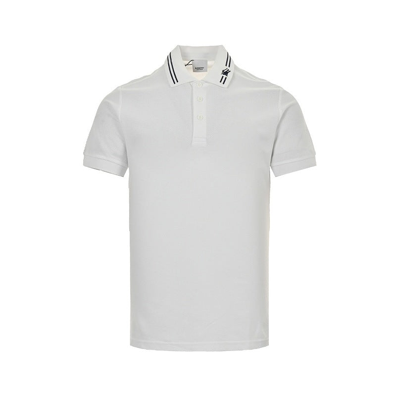 Burberry Casual Polo Shirt#19 - White Front