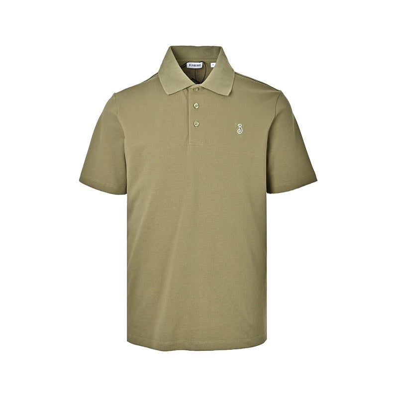 Burberry Casual Polo Shirt#20 - Khaki Front