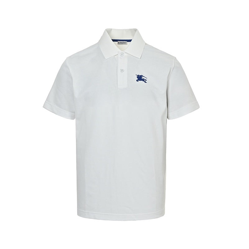 Burberry Casual Polo Shirt#21 - White Front