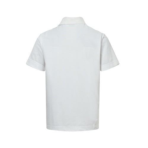 Burberry Casual Polo Shirt#21 - White Back