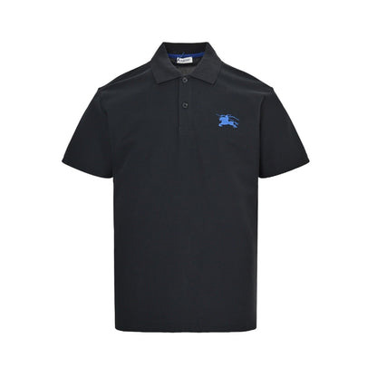 Burberry Casual Polo Shirt#23 - Black Front