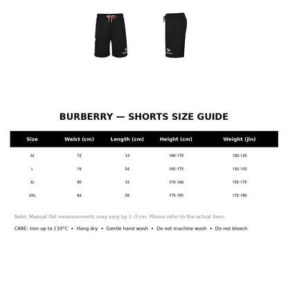 Burberry Casual Shorts#37 - English Size Chart