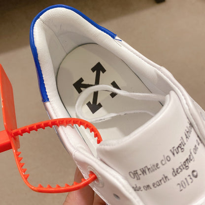 OFF-Whlte genuine leather sneakers#30