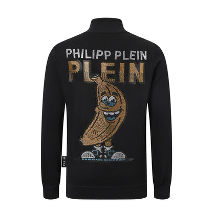 PP Stand collar sweatshirt jacket #15