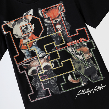 PP T-shirt Back Skull