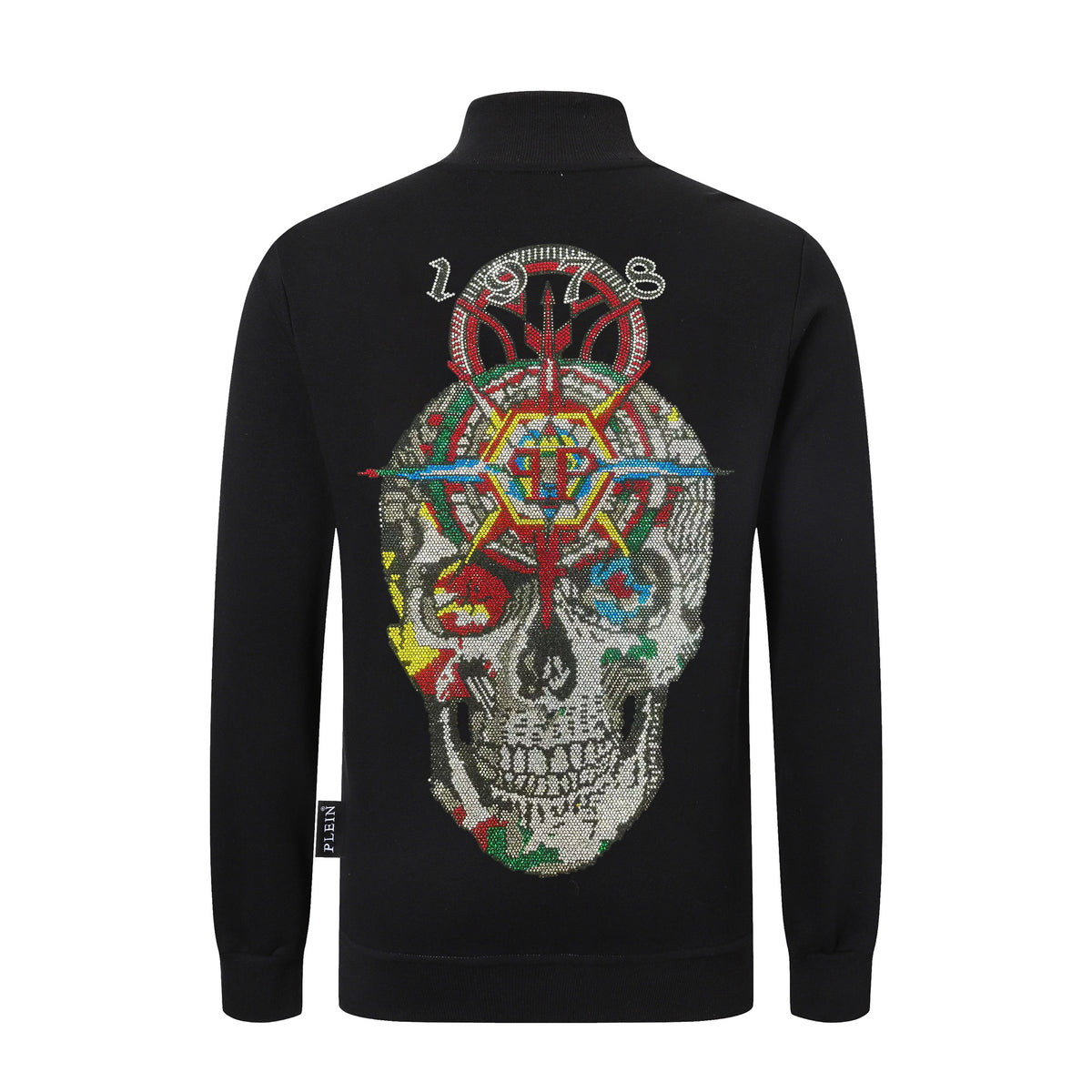 PP Stand collar sweatshirt jacket #8