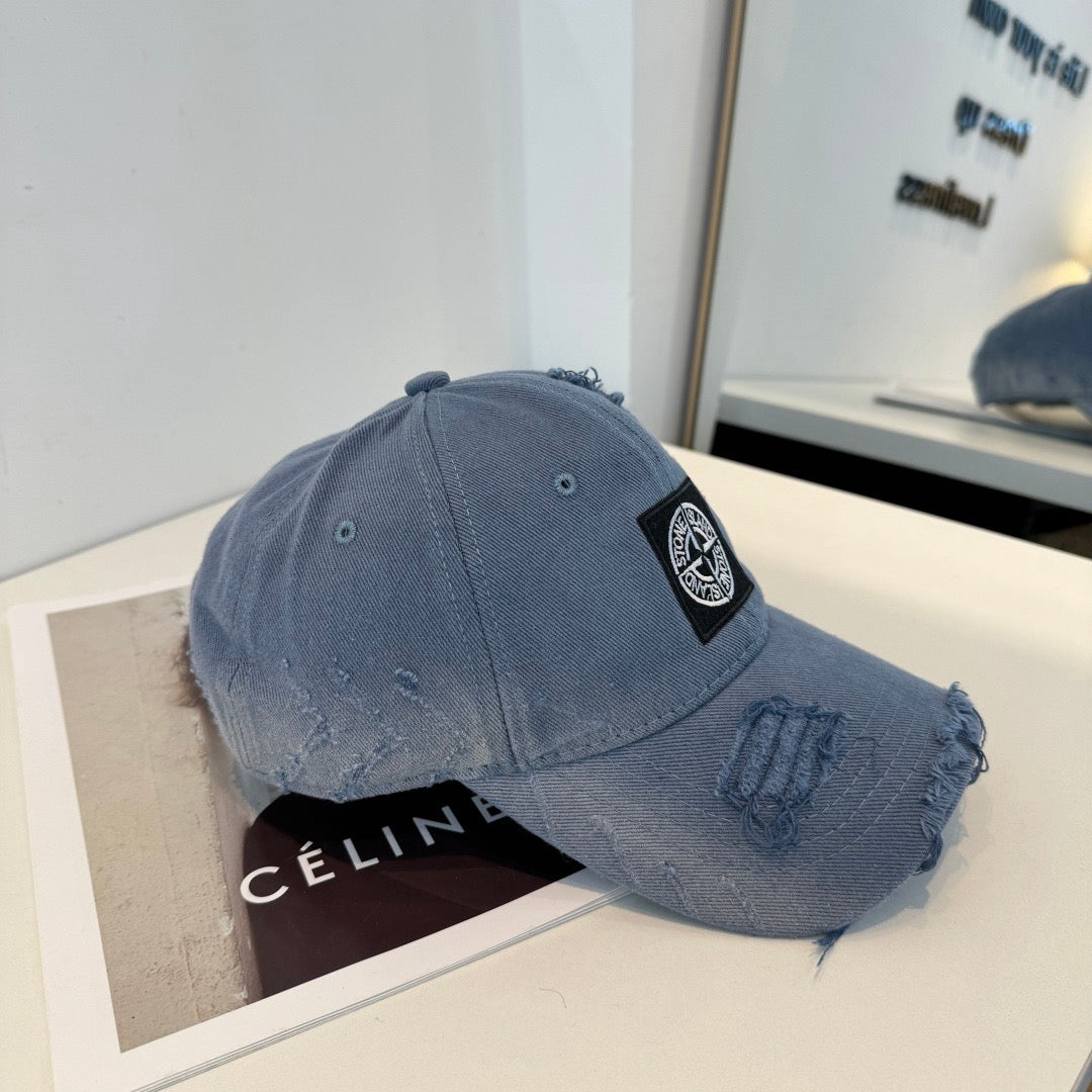 Stone Island Badge Unisex Baseball Cap #10