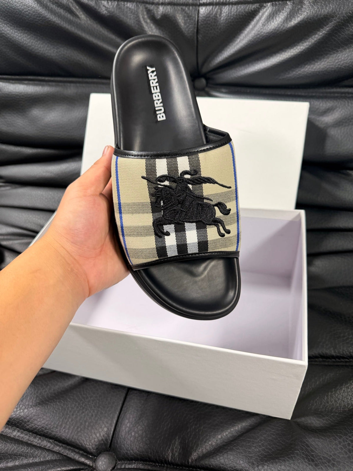 Burberry Vintage Check Slides#18 - Product Image 7