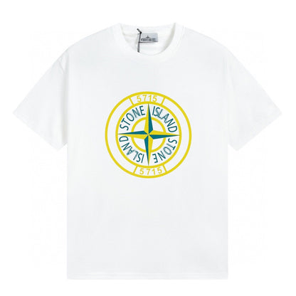ST0NE lSLAND Pure Cotton T-Shirt #21