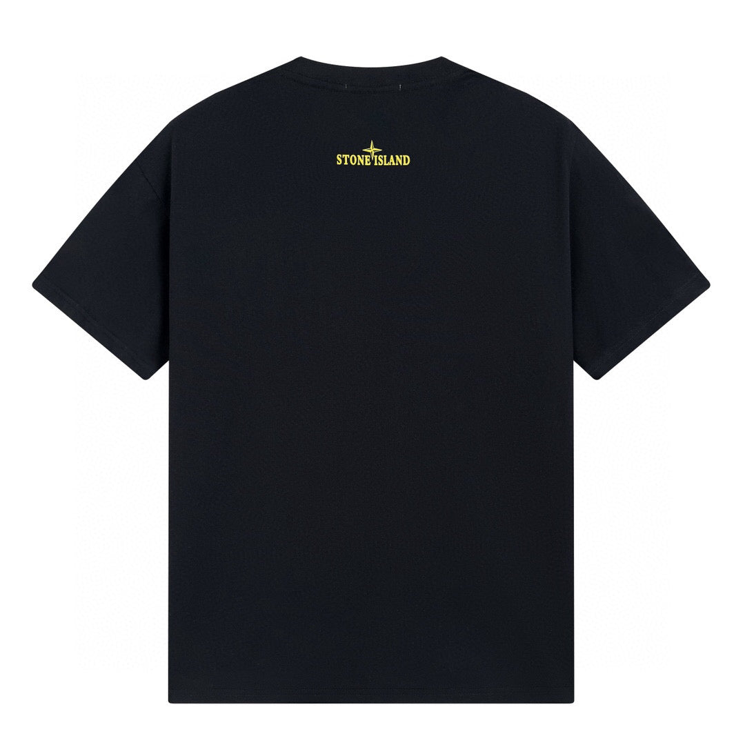 ST0NE lSLAND Pure Cotton T-Shirt #21