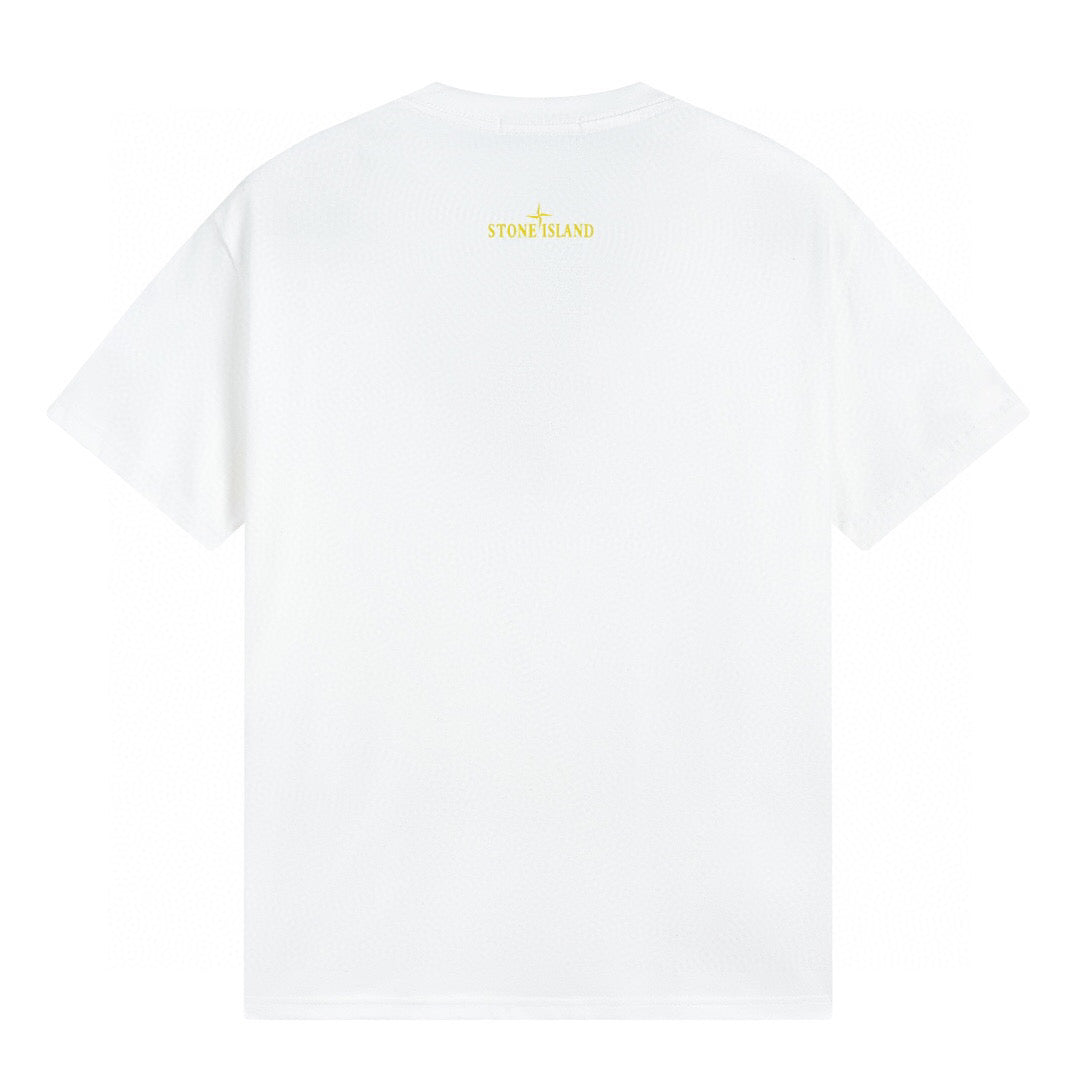 ST0NE lSLAND Pure Cotton T-Shirt #21