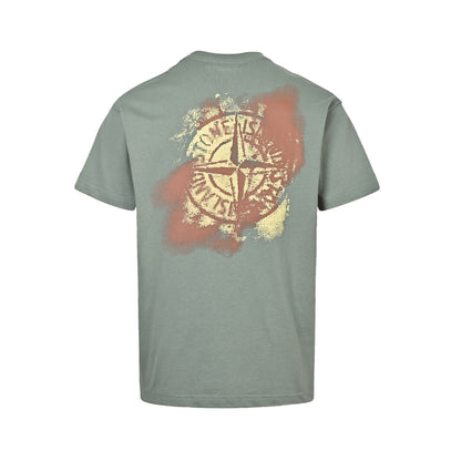 ST-Compass print T-shirt