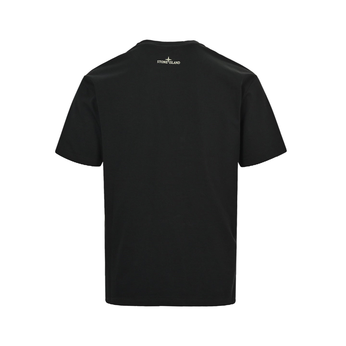 ST-Mottled compass print T-shirt