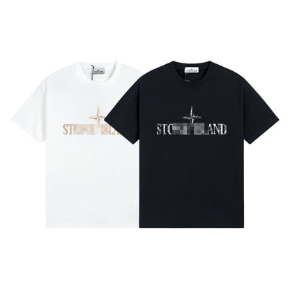 ST0NE lSLAND Pure Cotton T-Shirt #24