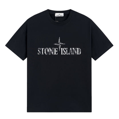 ST0NE lSLAND Pure Cotton T-Shirt #24