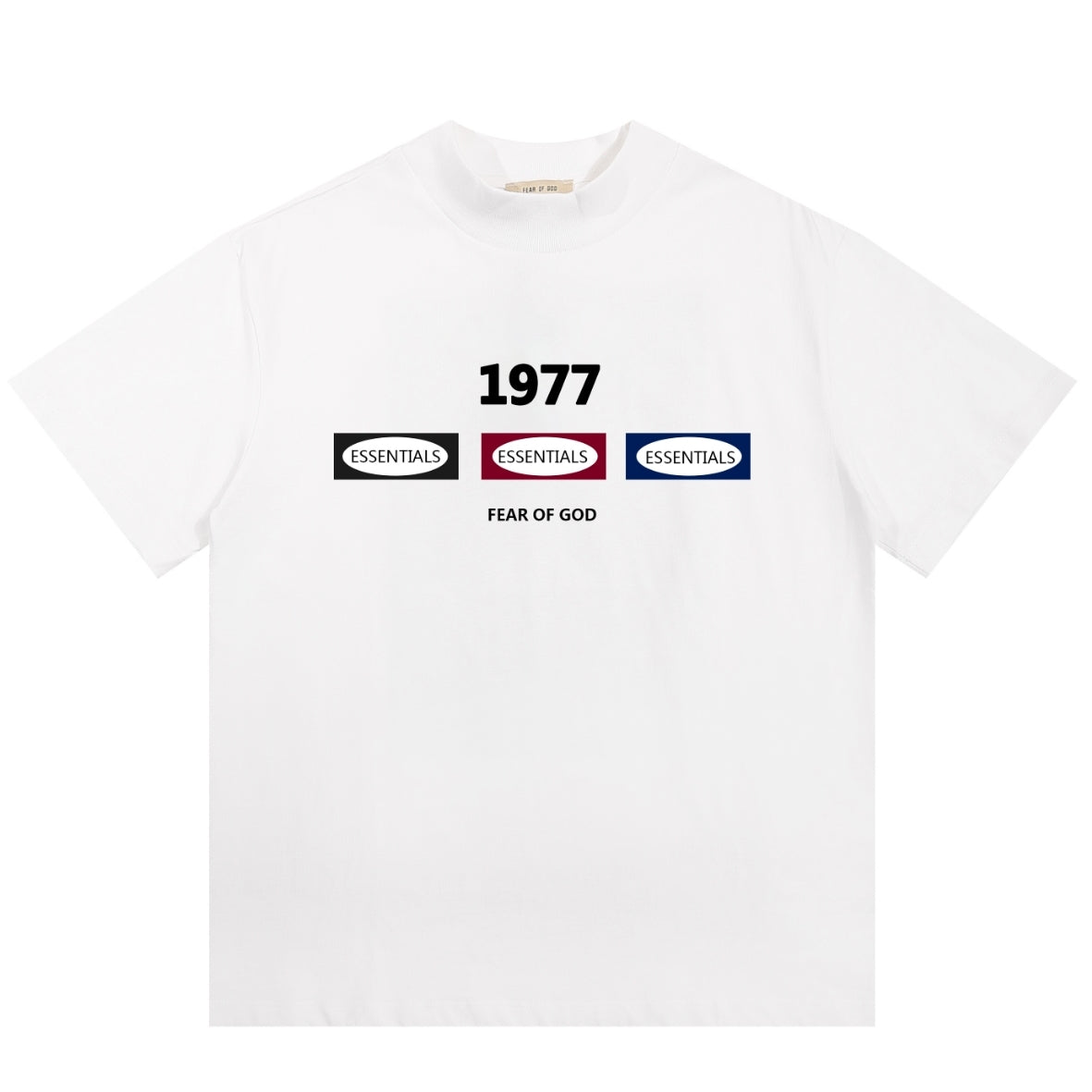F0G-Letter Printing Cotton T-shirt#8