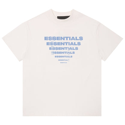 F0G-Letter Printing Cotton T-shirt#9