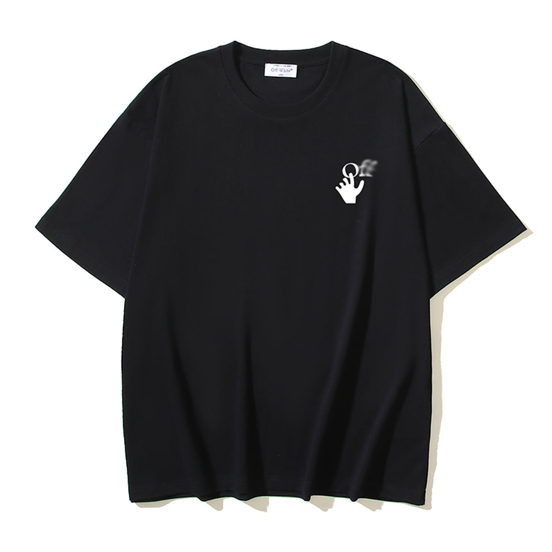OFF-Whlte Arrow Logo Cotton T-shirt-1182