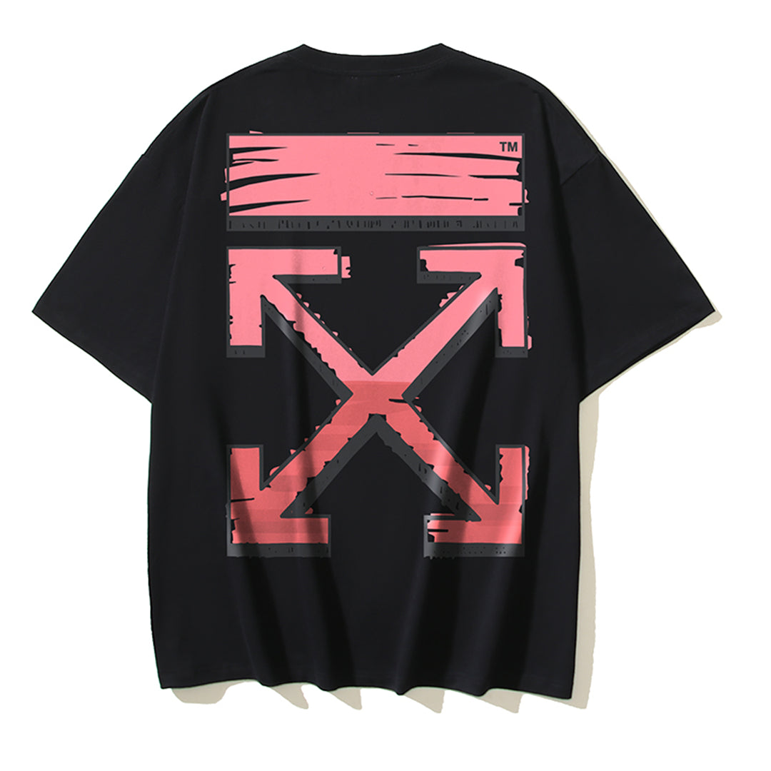 OFF-Whlte Arrow Logo Cotton T-shirt-1182