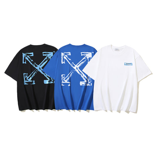 OFF-Whlte Arrow Logo Cotton T-shirt-1184