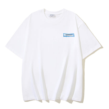 OFF-Whlte Arrow Logo Cotton T-shirt-1184