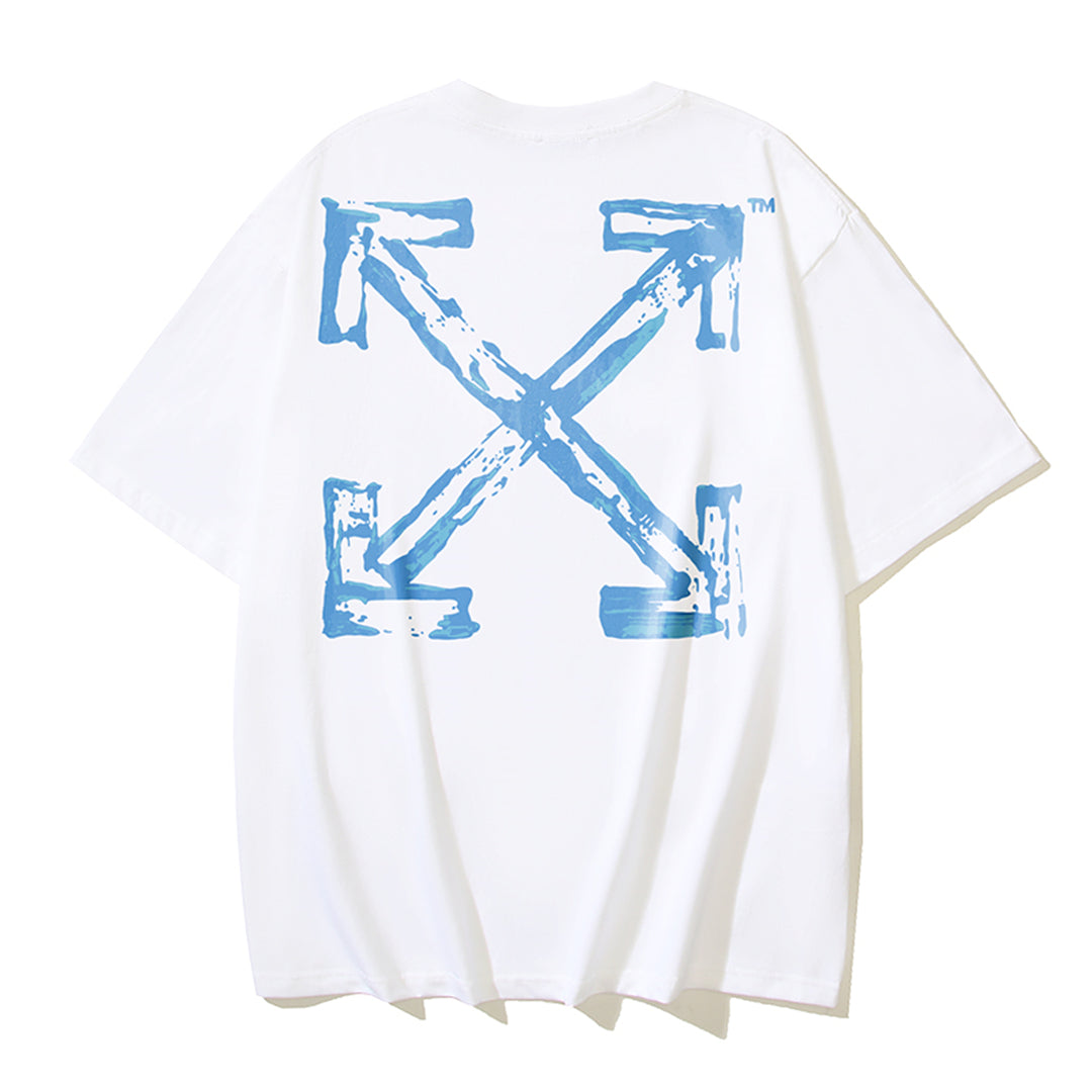 OFF-Whlte Arrow Logo Cotton T-shirt-1184