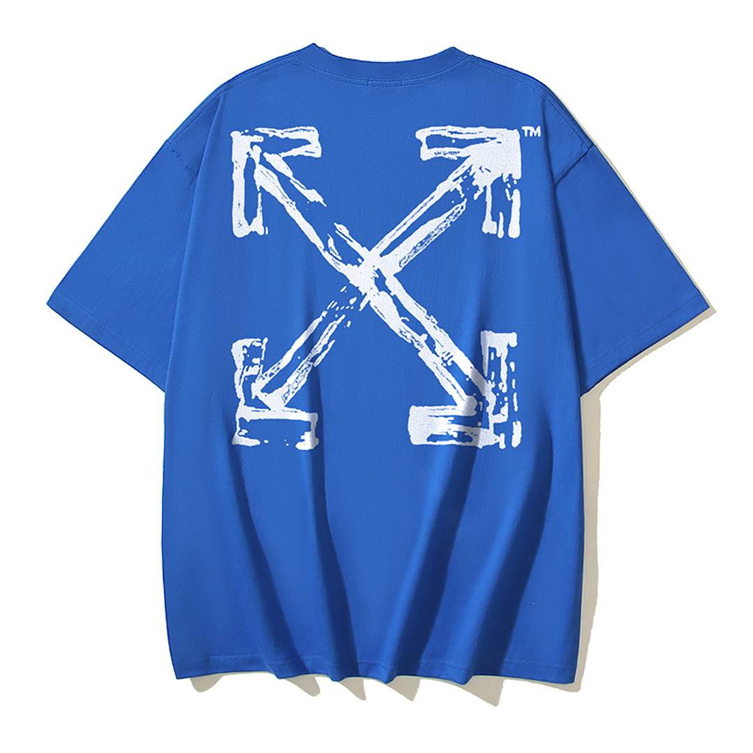 OFF-Whlte Arrow Logo Cotton T-shirt-1184