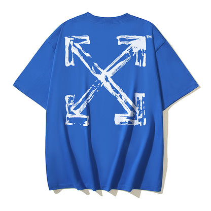 OFF-Whlte Arrow Logo Cotton T-shirt-1184