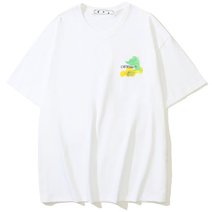 OFF-Whlte Arrow logo print T-shirt#3