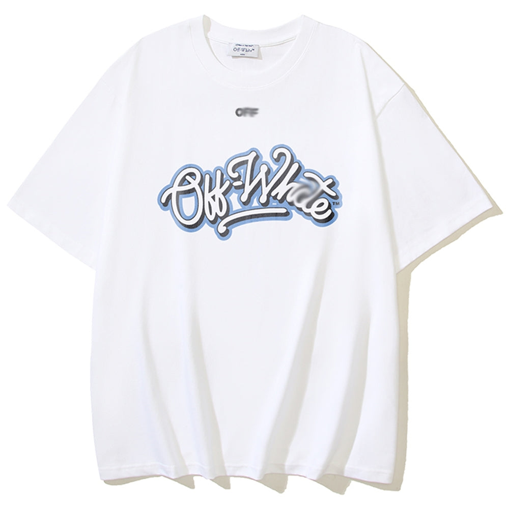 OFF-Whlte Cartoon print T-shirt