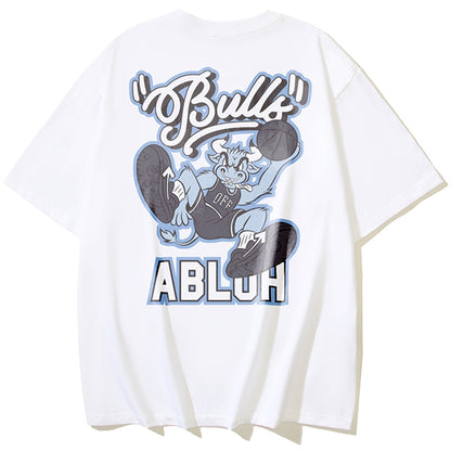 OFF-Whlte Cartoon print T-shirt