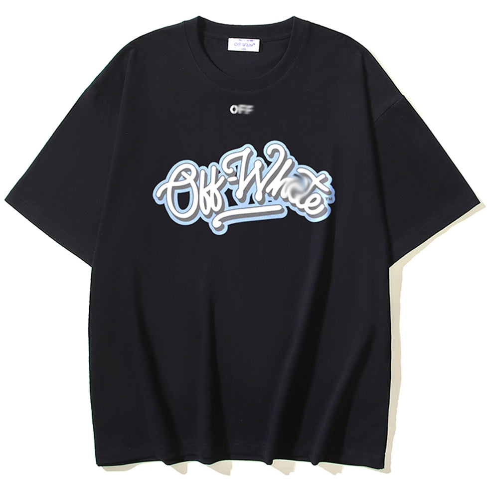 OFF-Whlte Cartoon print T-shirt