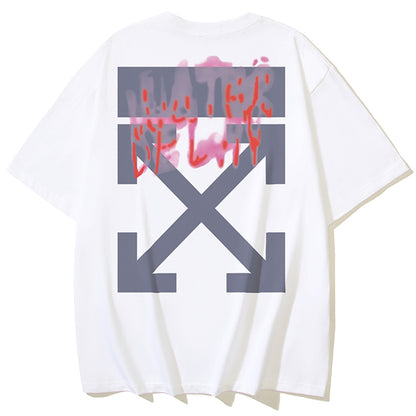 OFF-Whlte Arrow logo print T-shirt#4