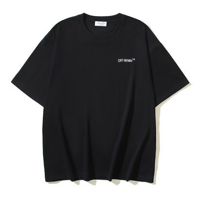 OFF-Whlte Arrow Logo Cotton T-shirt-171