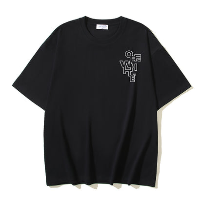 OFF-Whlte Arrow Logo Cotton T-shirt#1025