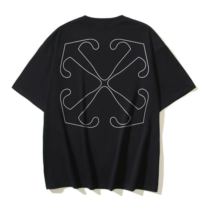 OFF-Whlte Arrow Logo Cotton T-shirt#1025