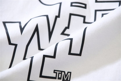 OFF-Whlte Arrow Logo Cotton T-shirt#1025