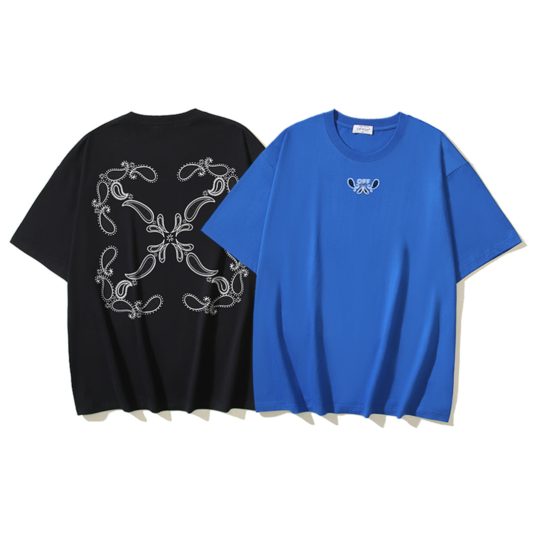 OFF-Whlte Arrow Logo Cotton T-shirt#189