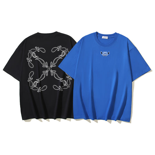 OFF-Whlte Arrow Logo Cotton T-shirt#189