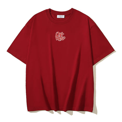 OFF-Whlte Arrow Logo Cotton T-shirt#198
