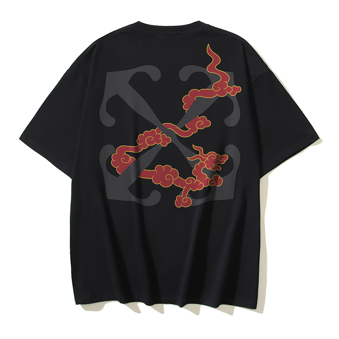 OFF-Whlte Arrow Logo Cotton T-shirt#198