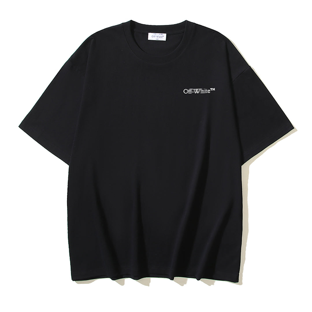 OFF-Whlte Arrow Logo Cotton T-shirt-182